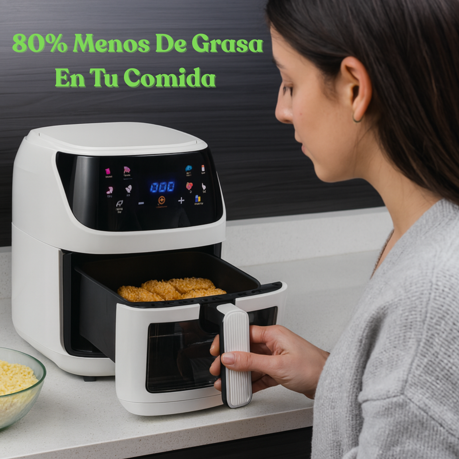AirChef Pro Max™ Adiós al No Comer por Tener que Cocinar