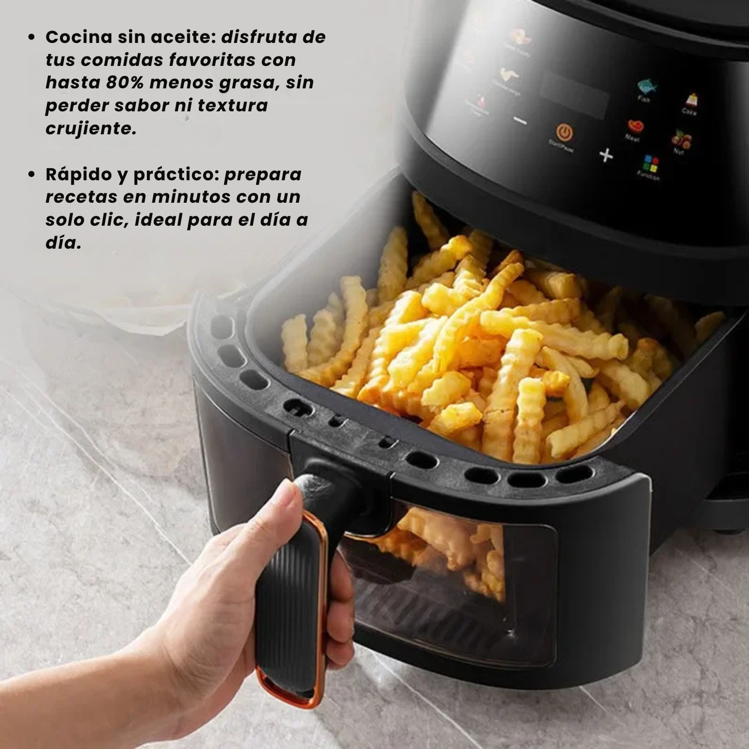 AirChef Pro Max™ Adiós al No Comer por Tener que Cocinar